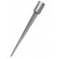 Circular metal stake GRAY Ø 10cm/90cm  Circular metal stake GRAY Ø 10cm/90cm