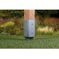 Piquet d'angrage carré métallique 7 x 7 cm, base de 65 cm, idéaux pour poteaux en bois, gris Piquet d'angrage carré métallique 7 x 7 cm, base de 65 cm, idéaux pour poteaux en bois, gris