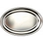  LACOR Oval Platter in Stainless Steel, Silver [40 x 26 cm]