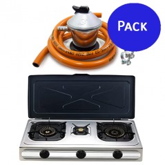 Pack Réchaud à gaz FO3500 Orbegozo pour gaz butane ou propane + Connexion gaz  butane complet