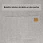 Tablier de cuisine unisexe, Tablier au design simple, élégant et original, mesure 68x83 cm, Gris marbré Tablier de cuisine unisexe, Tablier au design simple, élégant et original, mesure 68x83 cm, Gris marbré
