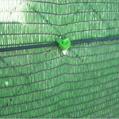 Malla de sombreo ocultación verde 1,5 x 50 metros, ocultación 70%, para jardines, terrazas y delimitación parcela