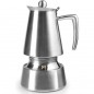 Máquina de café expresso Lacor Hyperluxe em aço inoxidável - 6 xícaras Máquina de café expresso Lacor Hyperluxe em aço inoxidável - 6 xícaras