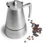 Máquina de café expresso Lacor Hyperluxe em aço inoxidável - 6 xícaras Máquina de café expresso Lacor Hyperluxe em aço inoxidável - 6 xícaras