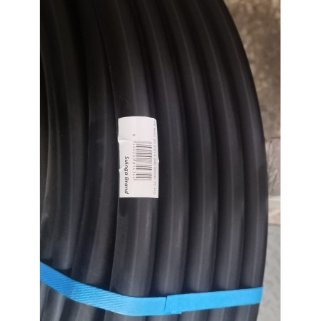 Tubo de polietileno de grau alimentício 25 mm 16 bar 100 m PE100 alta densidade