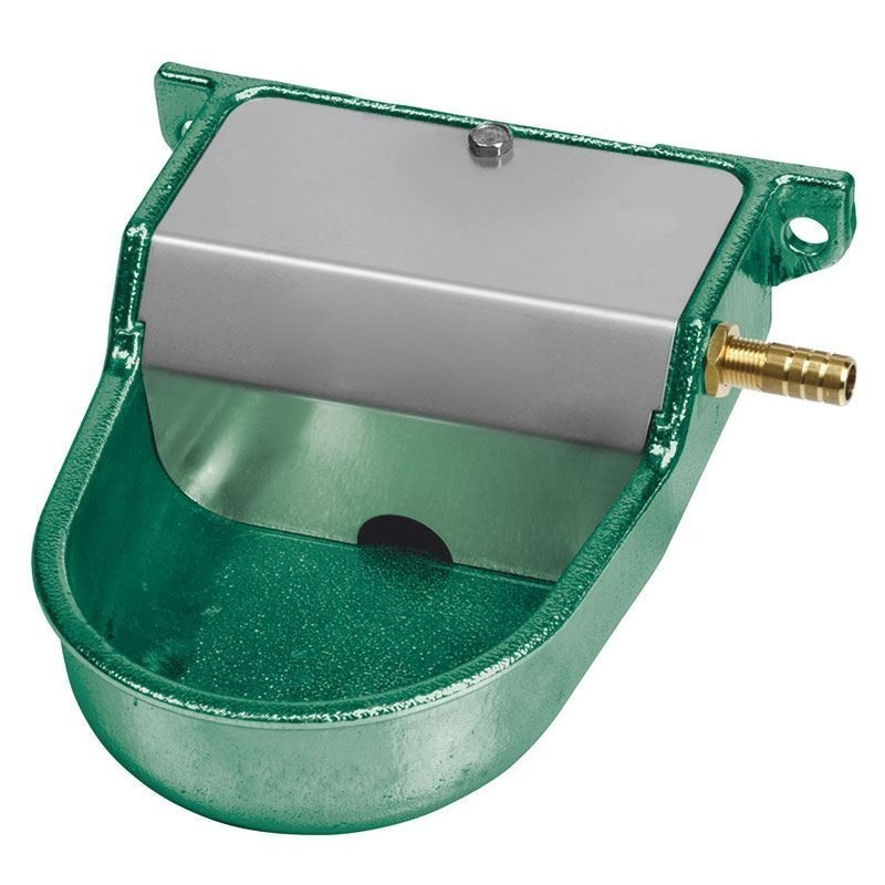 Automatic dog waterer for small dogs, painted aluminum, 12x16x6 cm