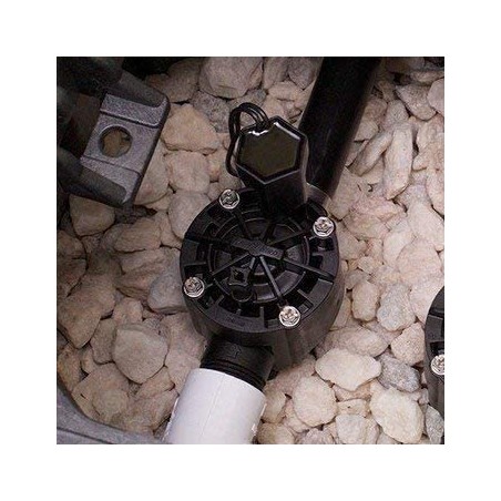 Elettrovalvola irrigazione 100 HV Rain Bird 1'' 24v + 2 connettori di cavi elettrici