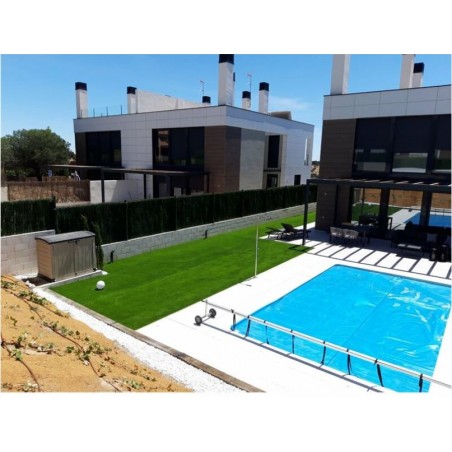 Sebe artificial com folhas largas, 2 x 3 metros, 90 hastes