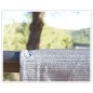Maille de balcon beige 0,9 x 5 m, 100% occultation, Filet Brise Vue Occultant. Comprend une corde et des œillets Maille de balcon beige 0,9 x 5 m, 100% occultation, Filet Brise Vue Occultant. Comprend une corde et des œillets