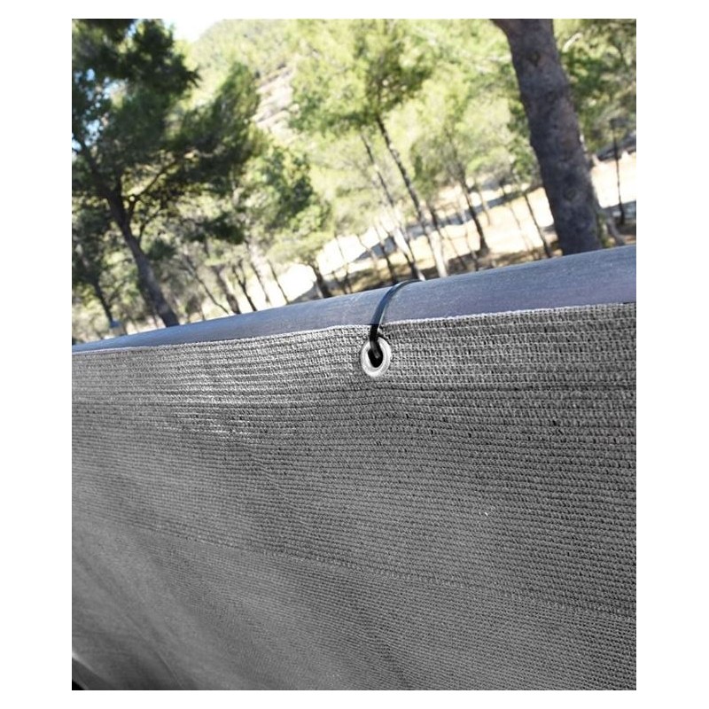 Malla de Ocultación Sombreo 0,9 x 5 m Gris | Ocultación 100% | Malla Balcon Jardin Exterior | Incluye Cuerda y Ojales Malla de Ocultación Sombreo 0,9 x 5 m Gris | Ocultación 100% | Malla Balcon Jardin Exterior | Incluye Cuerda y Ojales