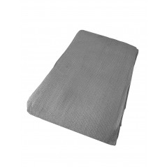 Malla de Ocultación Sombreo 0,9 x 3 m Gris | Ocultación 100% | Malla Balcon Jardin Exterior | Incluye Cuerda y Ojales
