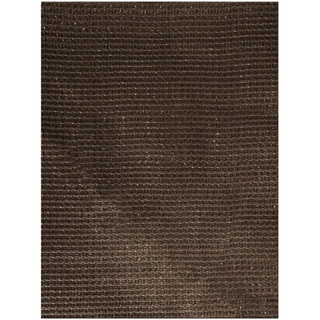 Brown balcony netting, 0.9 x 5 m, 100% privacy. Includes rope and eyelets.