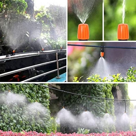 Flexible microtubing, 4.5 x 6.5 mm. 50-meter coil. Black tubing. Tubing used for drip irrigation.