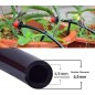 Tuyau flexible d'arrosage 4,5x6,5 mm. Conducteur PVC souples noir, 200m, recommandé pour l'arrosage goutte à goutte, Suinga Tuyau flexible d'arrosage 4,5x6,5 mm. Conducteur PVC souples noir, 200m, recommandé pour l'arrosage goutte à goutte, Suinga