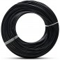 Microtubo Flexible 3 x 5 mm. Bobina 200 metros. Tubo de color negro. Tubería utilizada para riego por goteo