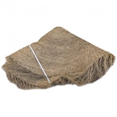 2.40 meter esparto grass mantle for garden, pool and beach umbrellas