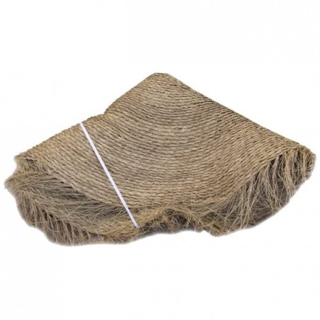 2.40 meter esparto grass mantle for garden, pool and beach umbrellas