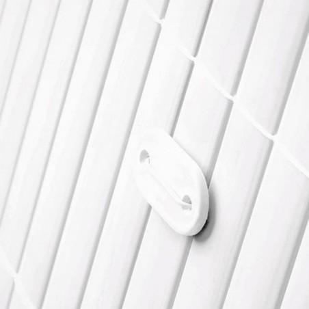 Lot de Fixation PVC blanc, Attaches pour Brise-Vue, kit de Fixation pour Pare-Soleil, 26 pièces