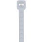 Set di 50 Fascette stringicavo in plastica bianca, nylon, 3,6 x 200 mm | Fascetta bianca per reti da giardino