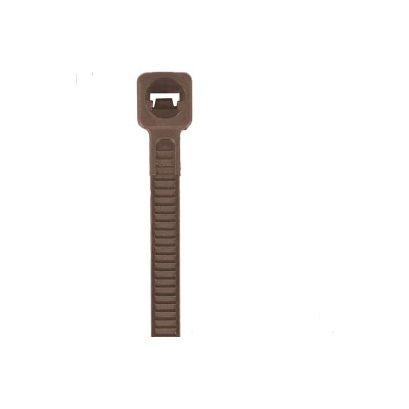 Bridas Multiusos Nailon 3,6 x 200 mm, Marron (Pack 50)