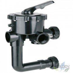 Pool selector valve mounted 1 1 /2 "screw