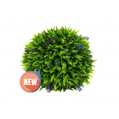 Purple Decorative Sphere 38 cm complement your Interior or Exterior decoration. Natural Plant Appearance