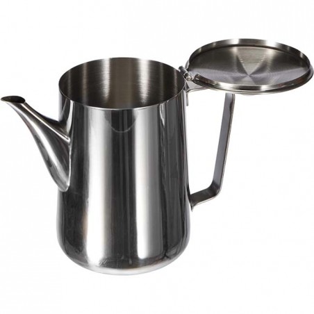 Cafeteira Lacor Classic em aço inoxidável - Capacidade de 1,5 litro.