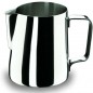 Jarro de leite clássico, aço inoxidável, prata - capacidade para 2 litros. Jarro de leite clássico, aço inoxidável, prata - capacidade para 2 litros.