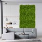 Lot de 4 Mur Végétal Artificiel Brise-Vue Verdissement Balcon Clôture de Jardin, avec Treillis, Feuilles Silvestres, 50 x 50 cm Lot de 4 Mur Végétal Artificiel Brise-Vue Verdissement Balcon Clôture de Jardin, avec Treillis, Feuilles Silvestres, 50 x 50 cm