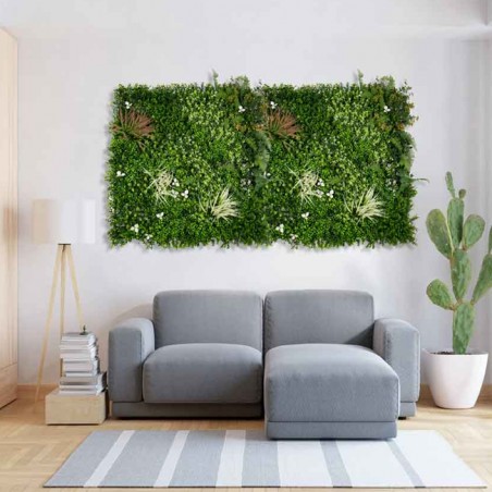 Vertical garden Jungle 100 x 100 cm. They adapt to any space, creating environments of great originality and freshness