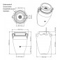 Terracotta Anfora water tank 250 liters Terracotta Anfora water tank 250 liters