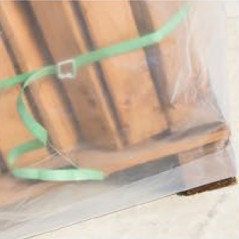 Translucent colorless polyethylene protective film 2 x 10 meters