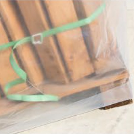 Translucent colorless polyethylene protective film 4 x 10 meters