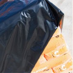Black polyethylene protective film 4 x 10 meters