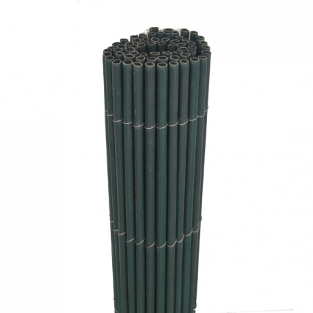Artificial wicker fence 2 x 3 meters, green color 1,300 gr/m2, 90% concealment, recommended for shade or your garden