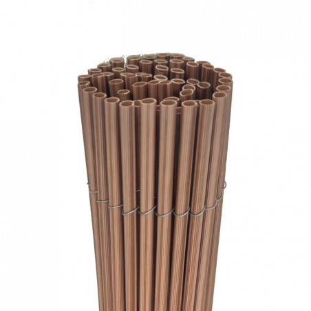 Artificial wicker fence 1 x 3 meters, beige color 1,300 gr/m2, 90% concealment, recommended for shade or garden