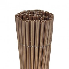Artificial wicker fence 1 x 3 meters, brown color 1.300 gr/m2, 90% concealment, recommended for delimiting your garden