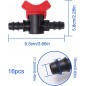 20 Stück Tropfbewässerungshahn 16 mm| 16 mm Tropfschlüssel | Spülhahn 16 mm | Tropfbewässerungsventil 16mm | 16mm Rohrventil 20 Stück Tropfbewässerungshahn 16 mm| 16 mm Tropfschlüssel | Spülhahn 16 mm | Tropfbewässerungsventil 16mm | 16mm Rohrventil