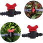 Lot de 20 Vanne cannelé 16mm pour tuyau goutte à goutte. Soupape d'arrêt pour l'irrigation goutte à goutte Lot de 20 Vanne cannelé 16mm pour tuyau goutte à goutte. Soupape d'arrêt pour l'irrigation goutte à goutte