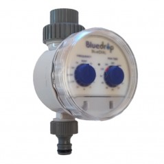 Programador de grifo sin presión 3/4" Bluedrop, tiempos de riego de 1 a 120 minutos, programador de grifo, control de agua, rieg