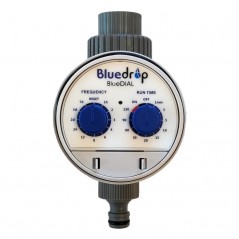Programador de grifo sin presión 3/4" Bluedrop, Tiempos de riego de 1 a 120 minutos