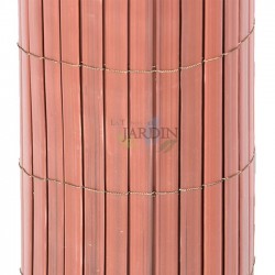 Obstáculo de PVC dupla face marrom teca