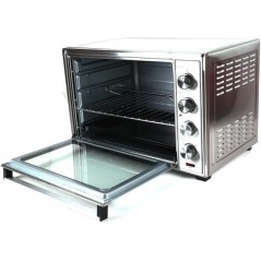 Four électrique de table Convention Romo 70L 2200W, 230ºC, Inox.  5 x 42,5 x 43,3 cm