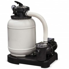 Monoblocs mit eingespritztem Filter, 6000 l/h oder 400 mm oberes Ventil mit 6 Positionen Hebel und 0,4 PS Pumpe