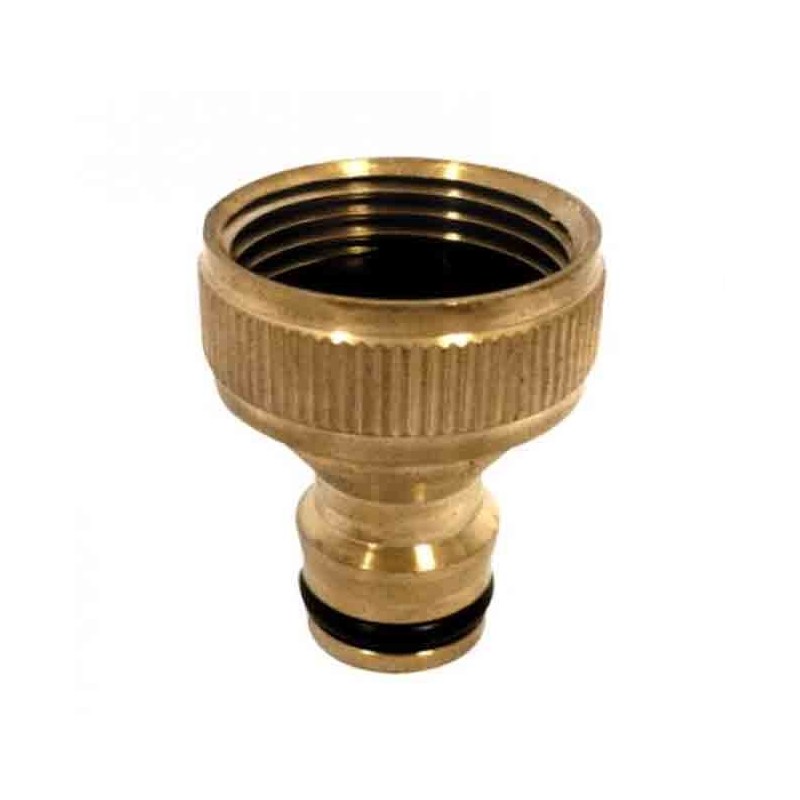 Adapter Wasserhahn 1'' Weiblich Messing | Anschluss für Bewässerungshahn | Schlauchverbinder | Innengewinde Adapter Wasserhahn 1'' Weiblich Messing | Anschluss für Bewässerungshahn | Schlauchverbinder | Innengewinde