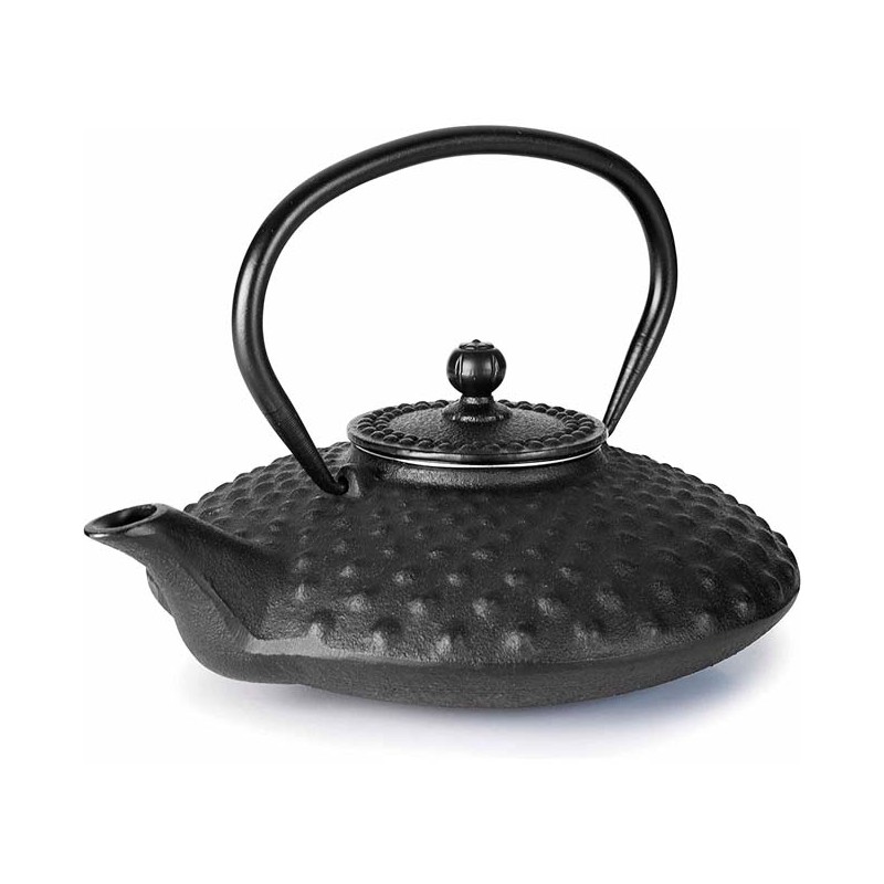 Théière en fonte Lacor - Noire - Capacité 0,7 Litres.