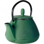 Lacor cast iron teapot - Green - Capacity 0.8 Liters
