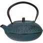 Lacor cast iron teapot - Blue - Capacity 1.1 Liters Lacor cast iron teapot - Blue - Capacity 1.1 Liters