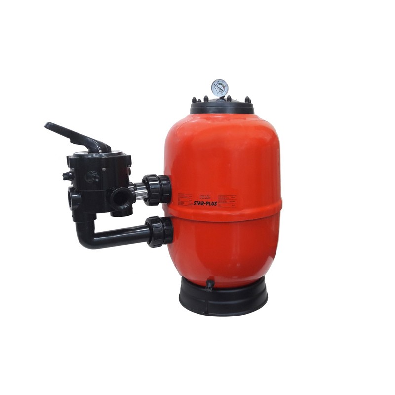 Star Plus Pool Filter | Efficient and Durable for Clean Water | 900 mm Diameter with Side Valve | 2" Connection