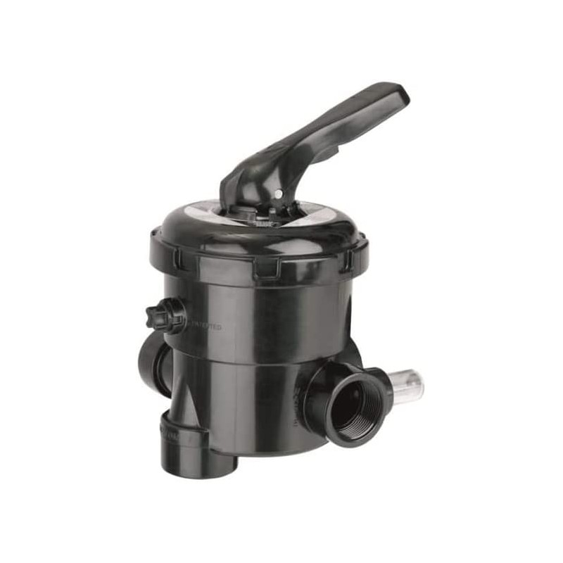 Válvula seletora de piscina de 3 vias de 1 1/2", entrada lateral e saída de base Válvula seletora de piscina de 3 vias de 1 1/2", entrada lateral e saída de base